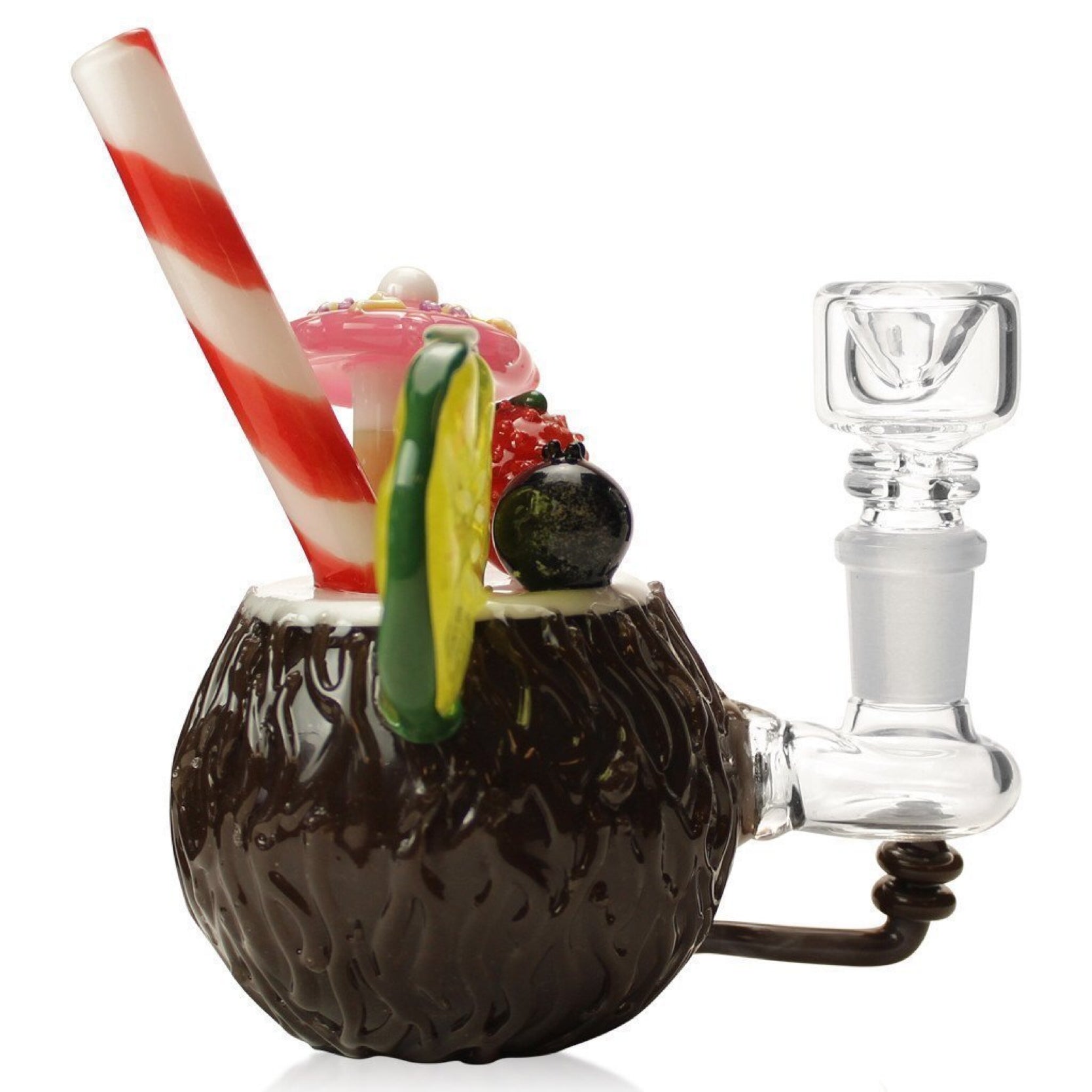 Empire Glassworks "Coconut Colada" Mini Bong 🥥🌴