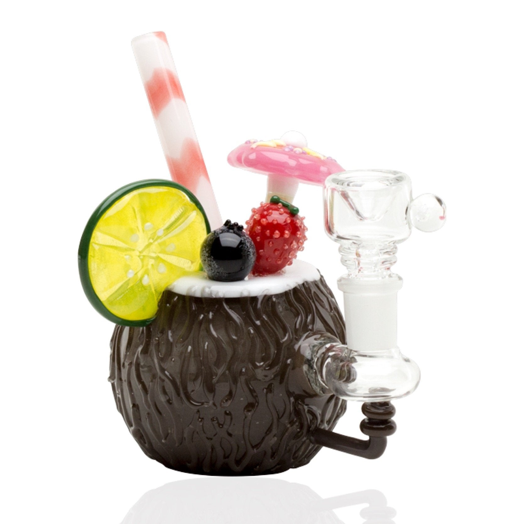 Empire Glassworks "Coconut Colada" Mini Bong 🥥🌴