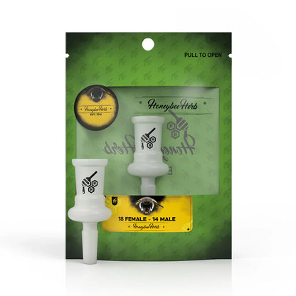 Honeybee Herb Glass Joint Adapters - Multiple Sizes