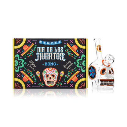 Hemper Dia De Los Muertos Skull Bong