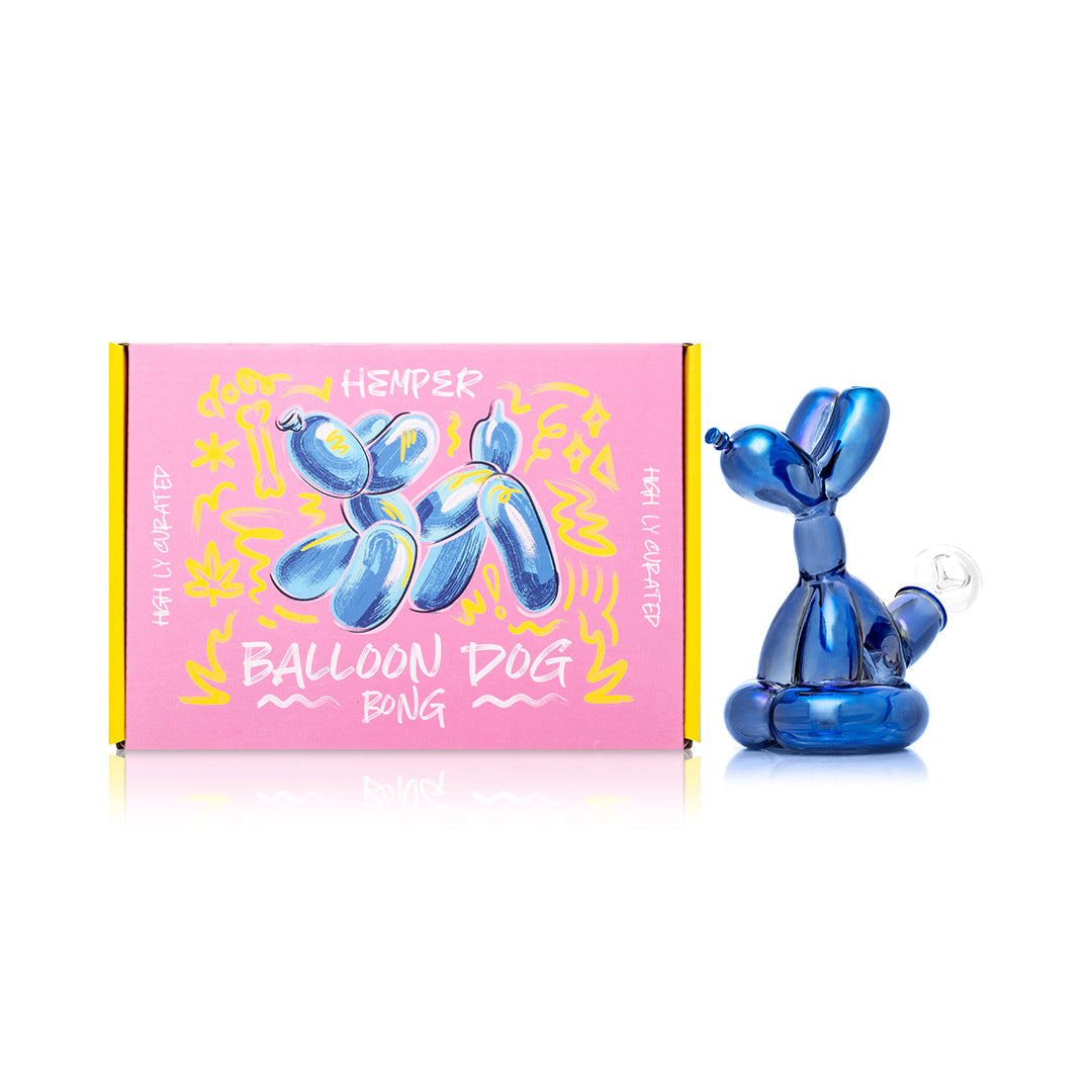 Hemper Glass Balloon Dog Bong