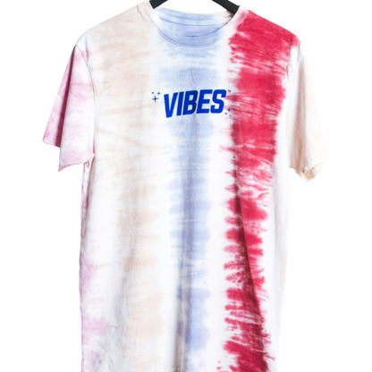 VIBES Striped Tribe  Short Sleeve Tee