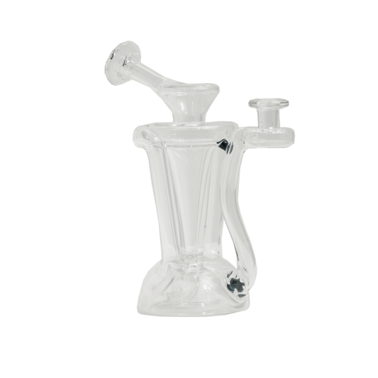 Boro Brothers | Hollow Bottom Recycler A | Worm Glass