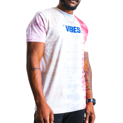 VIBES Striped Tribe  Short Sleeve Tee