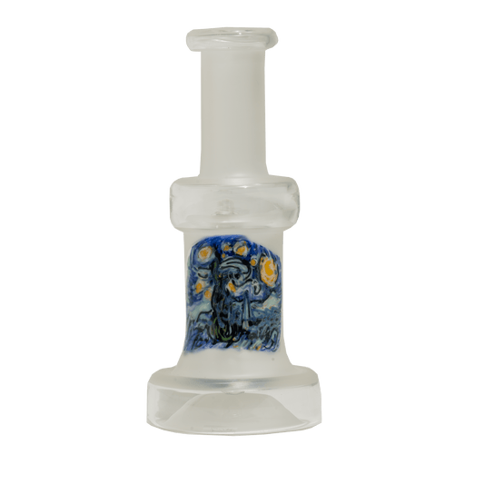 Boro Brothers | Starry Night Minitube | Halliecat Glass