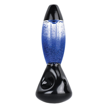 CaliConnected Lava Lamp Freezable Spoon Pipe Blue