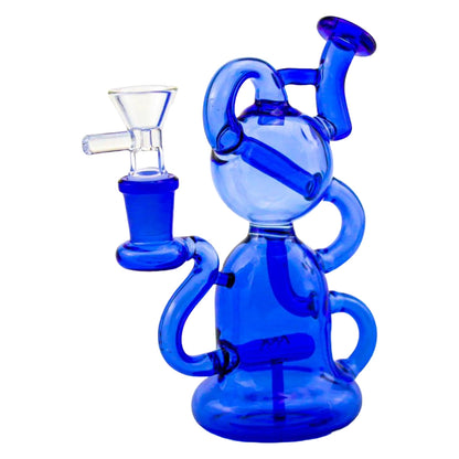 Planet Nugg 2.7" Recycler Mini Bong