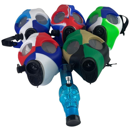 Planet Nugg Silicone Gas Mask Bong