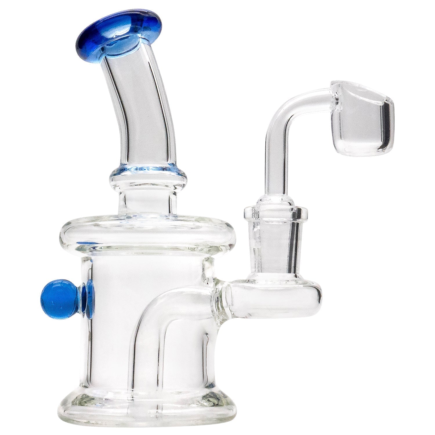 CaliConnected Barrel Dab Rig Left
