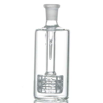 CaliConnected Clear Glass Matrix Perc Ashcatcher