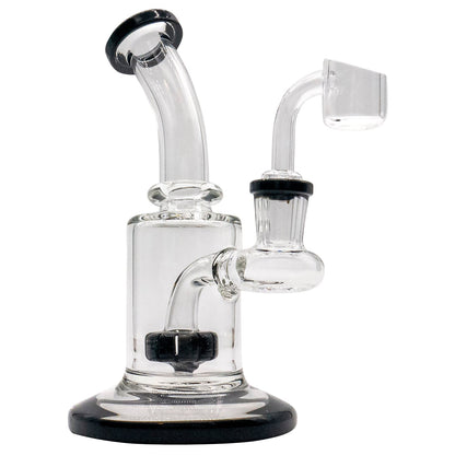CaliConnected Showerhead Perc Mini Rig Black