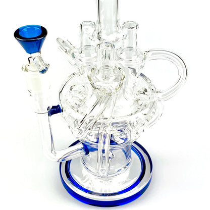 CaliConnected 10” Triple Recycler Bong