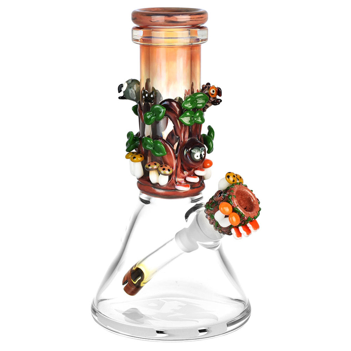 Empire Glassworks Hootie’s Forest Baby Beaker Bong