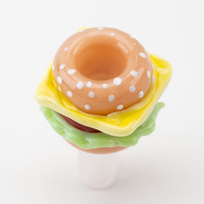 Burger Themed Bong Bowl Top