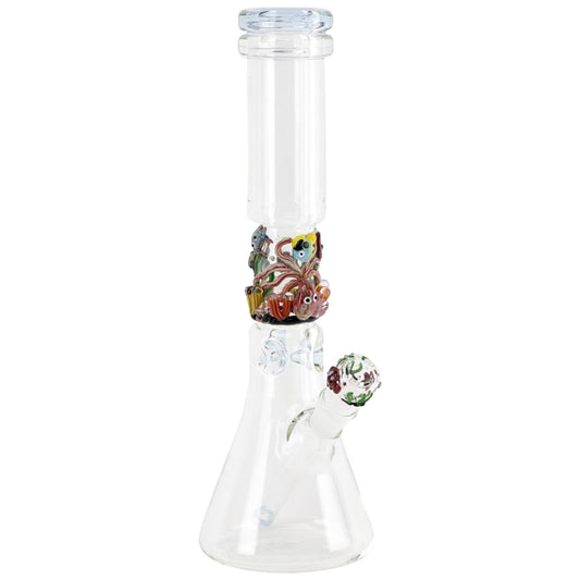 Empire Glassworks 14” Under the Sea Beaker Bong 🐙