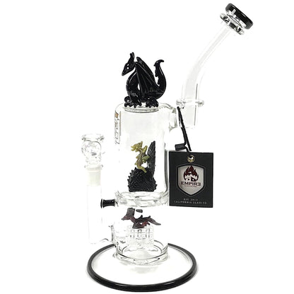 Empire Glassworks 12” Dragon’s Throne Water Pipe