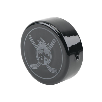 Empire Glassworks Hockey Puck Pipe Front