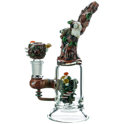 Empire Glassworks "Hootie’s Tree" Water Pipe 🦉 