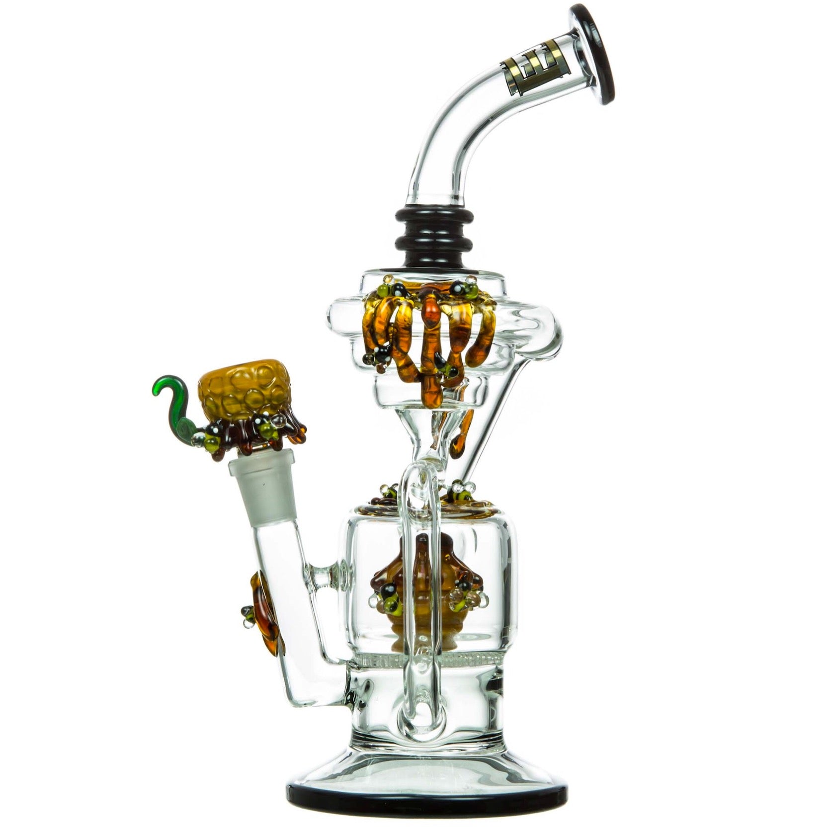 Empire Glassworks Large Beehive Recycler Bong 🐝