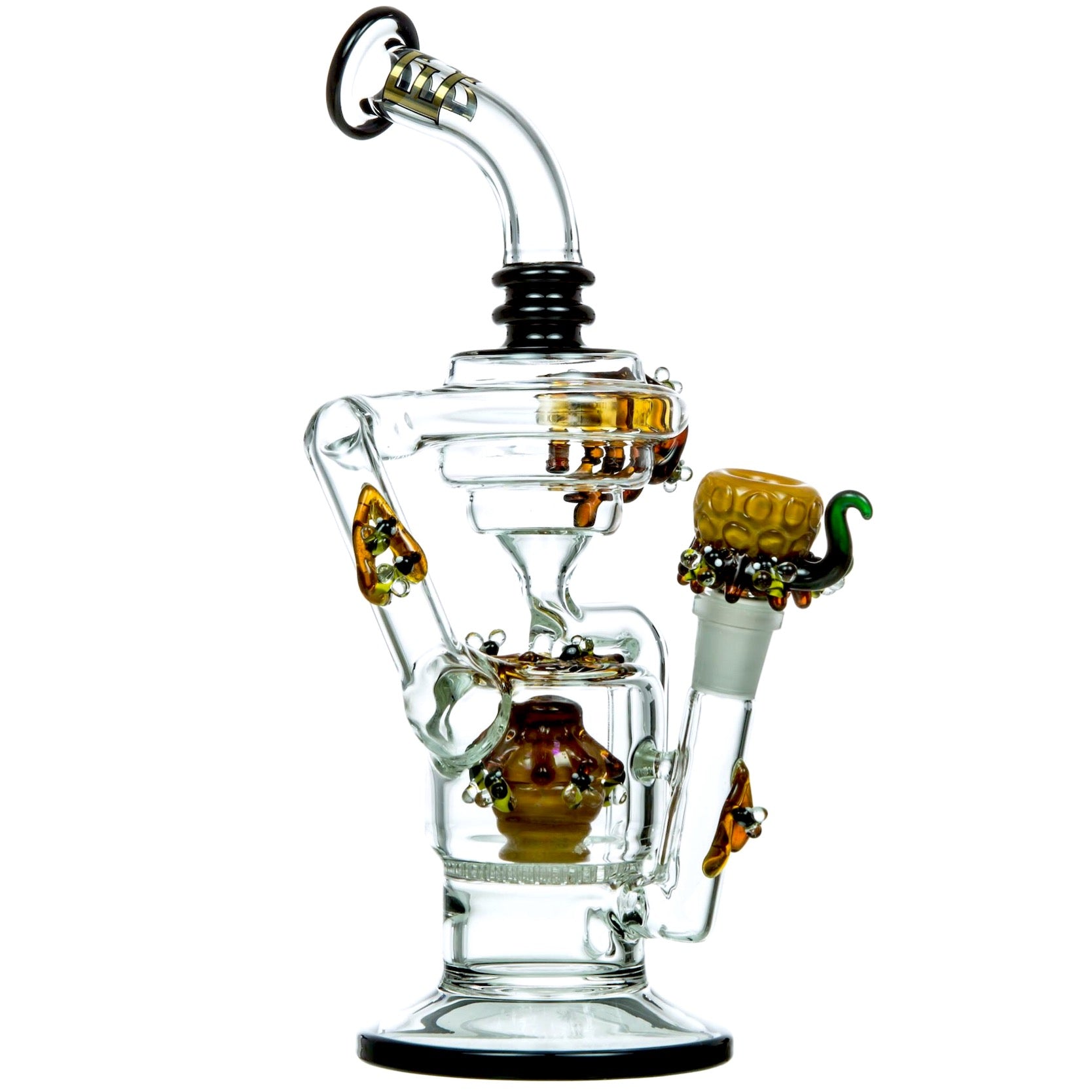 Empire Glassworks Large Beehive Recycler Bong 🐝