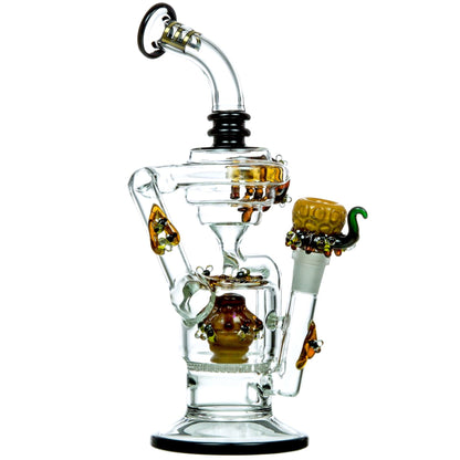 Empire Glassworks Large Beehive Recycler Bong 🐝