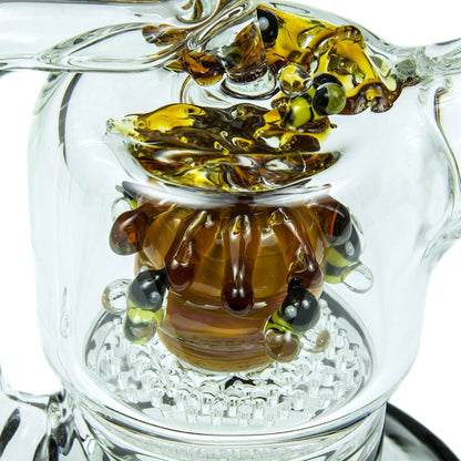 Empire Glassworks Large Beehive Recycler Bong 🐝