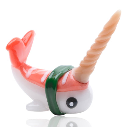 Empire Glassworks Mini Sushi Narwhal Dabber 🐳
