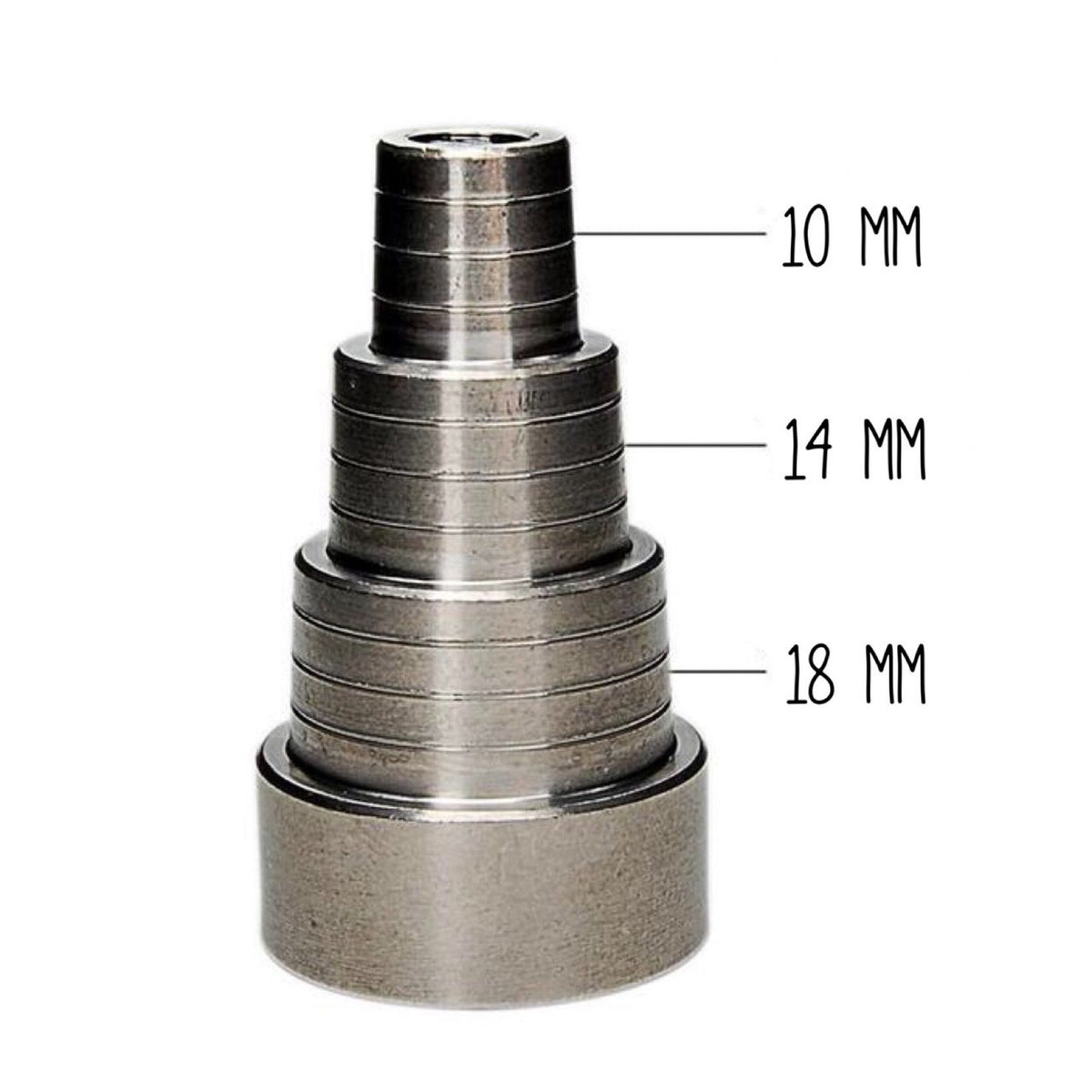 Fully Universal Titanium Nail w. Quartz Dish (6-in-1)