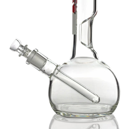 Grav® 8” Bubble Base Beaker Bong - Clear