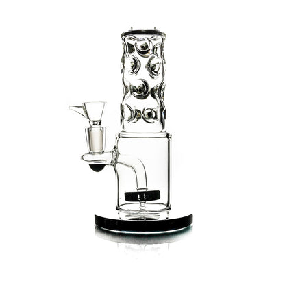 Straight Neck Bubble Bong 12"