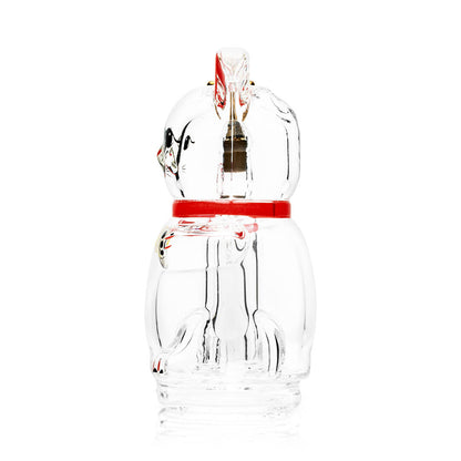 Lucky Money Cat Puffco Peak Glass Bubbler Attachment