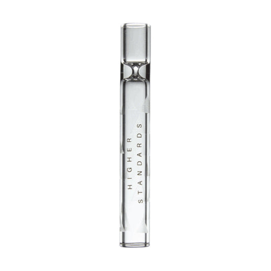 Higher Standards Clear Glass Taster Pipe