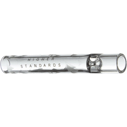 Higher Standards Clear Glass Taster Pipe