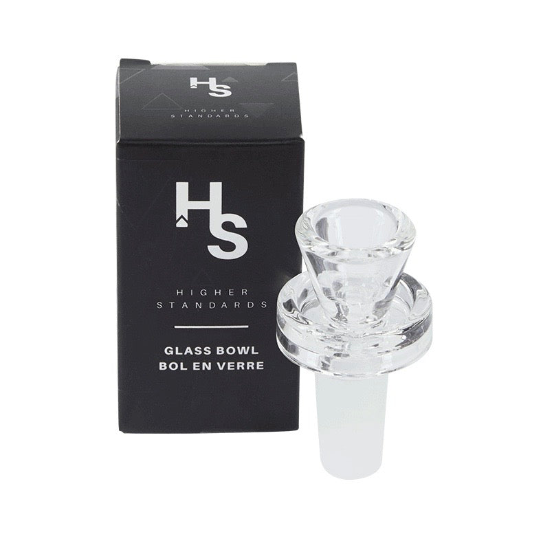 Higher Standards Glass Bowl Piece - 14mm Male