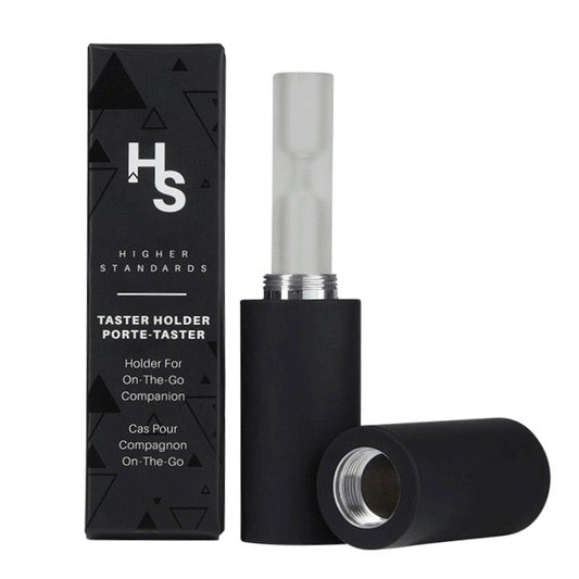 Higher Standards Taster Pipe & Pre-Roll Holder