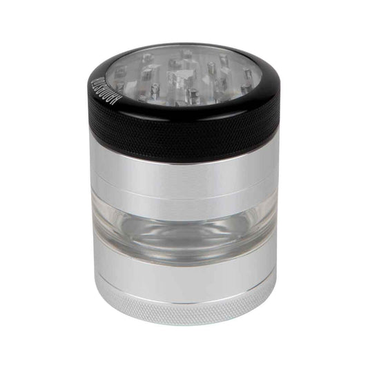 Kannastor 2.2” Clear Top Jar Body 4pc Grinder