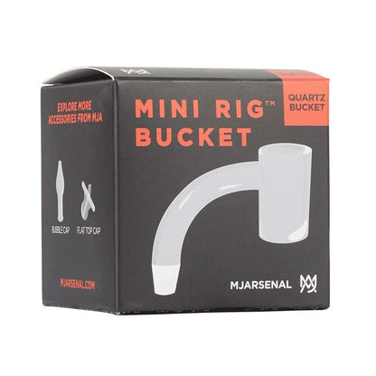 MJ Arsenal Mini Rig Quartz Bucket - 10mm Male