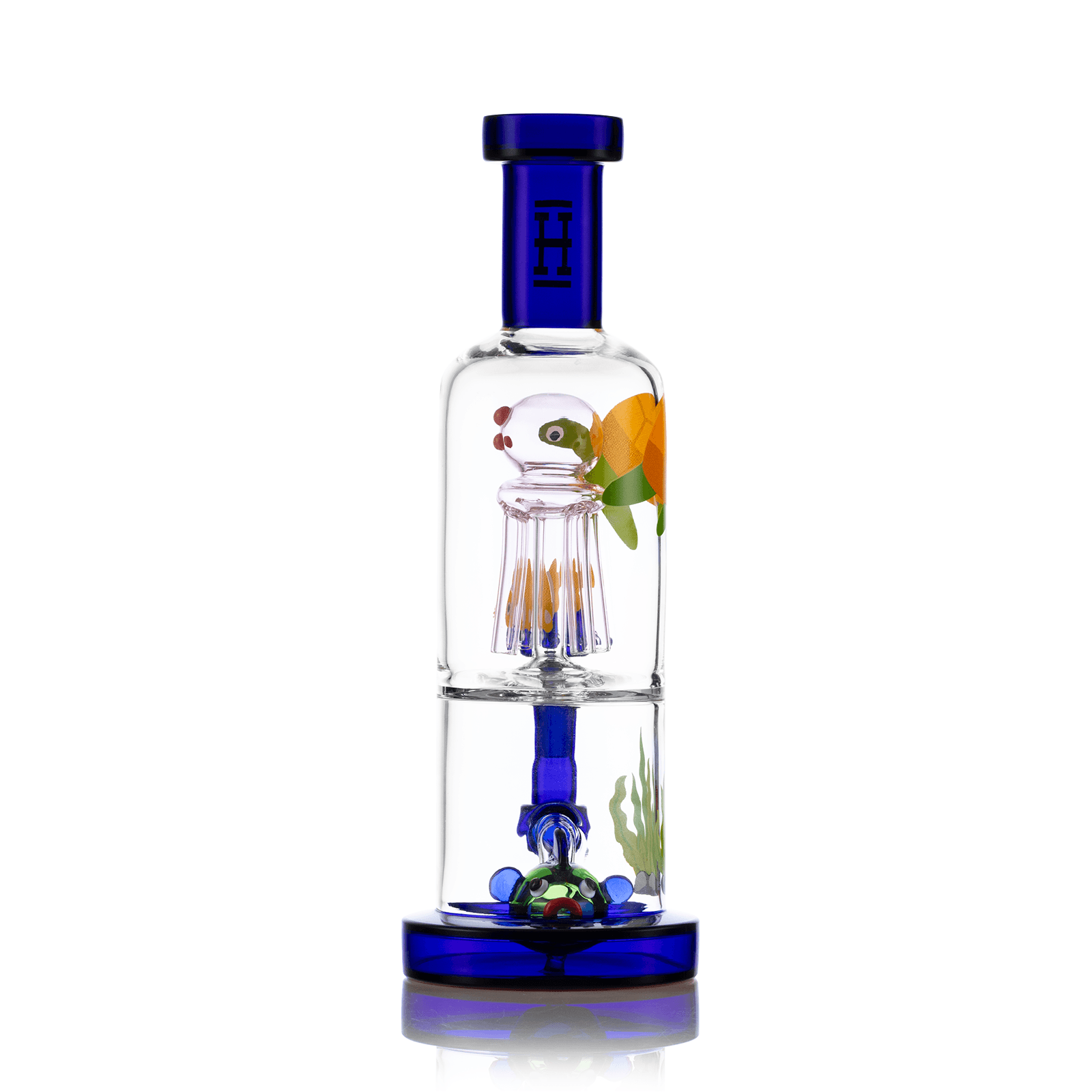 Hemper Ocean Themed Glass Bong