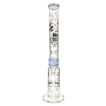 Prism Pipes 19” Spaced Out Honeycomb Perc Straight Tube Bong