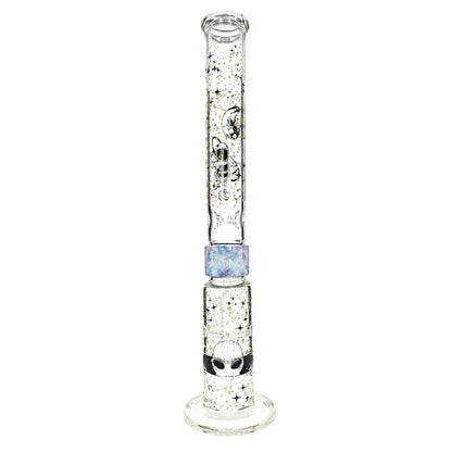 Prism Pipes 19” Spaced Out Honeycomb Perc Straight Tube Bong