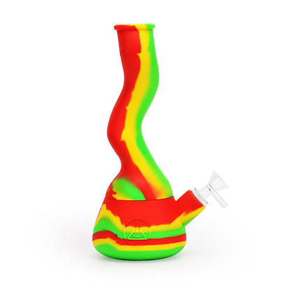 Ritual 10” Wavy Silicone Beaker Bong