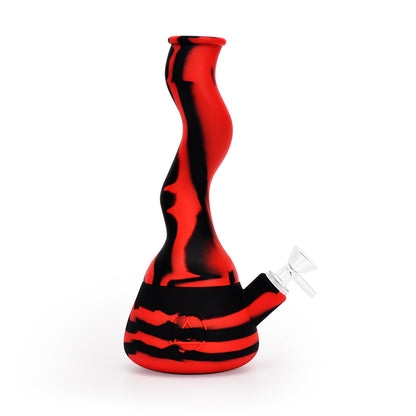 Ritual 10” Wavy Silicone Beaker Bong