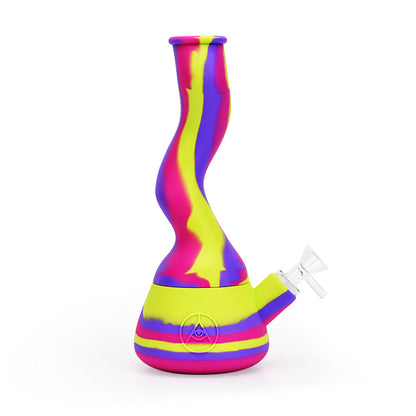 Ritual 10” Wavy Silicone Beaker Bong