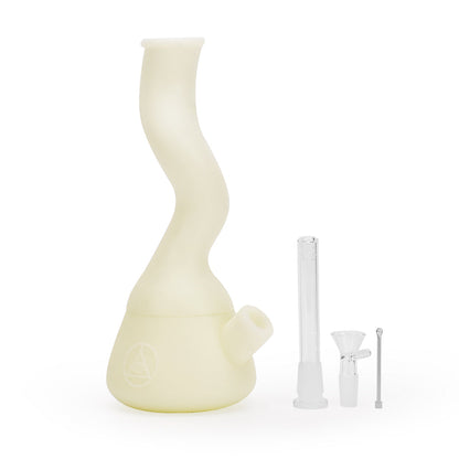 Ritual 10” Wavy Silicone Beaker Bong