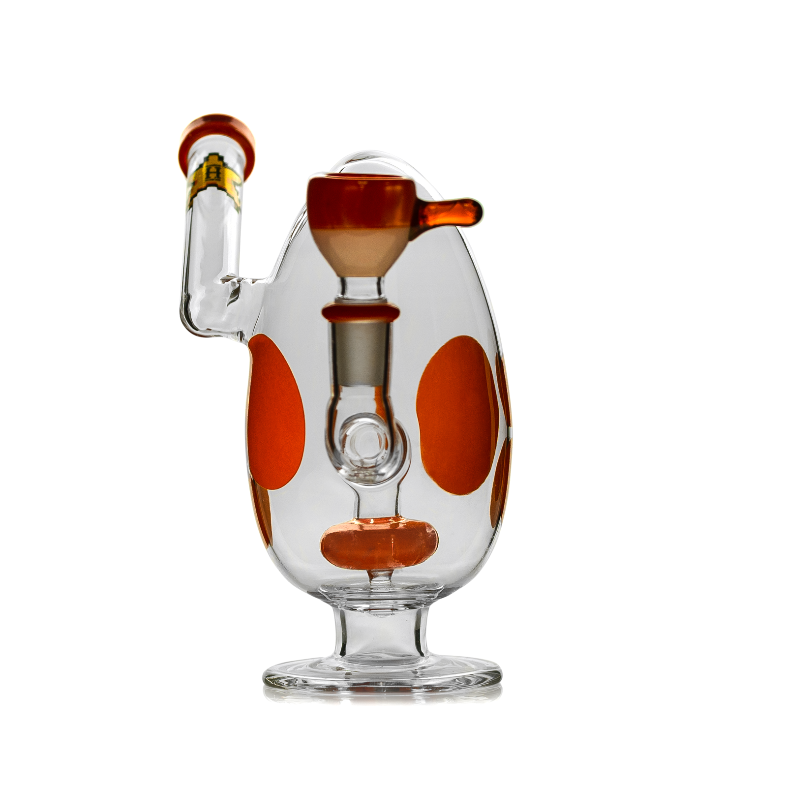 Hemper Spotted Egg Mini Bong