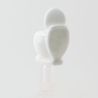 Empire Glassworks Toilet Bowl Piece Back