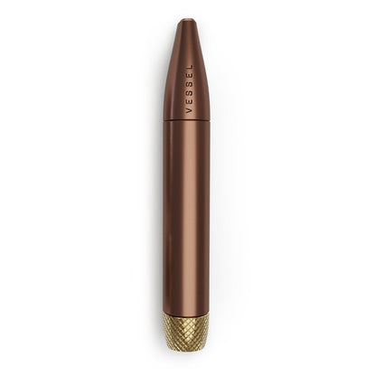 Vessel 3.5” Helix Metal One-Hitter Pipe
