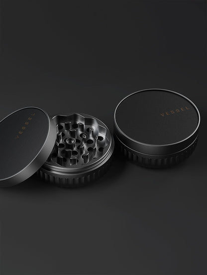 Vessel Mill Grinder – 2.2” Slim 3-Piece Herb Grinder
