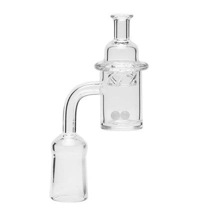 XL Flat Top Quartz Banger Nail w. UV Terp Pearls