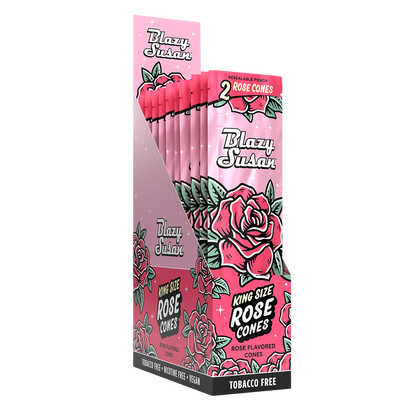 Blazy Susan King Size Pre-Rolled Rose Cones